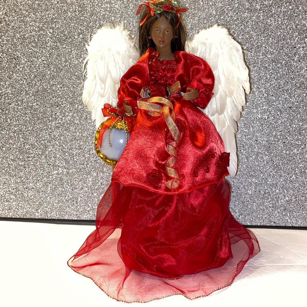 African American Christmas Tree Topper